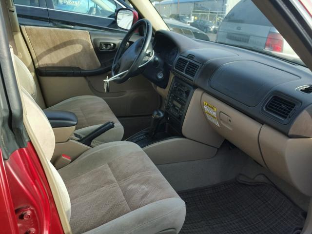 JF1SF65591H745224 - 2001 SUBARU FORESTER S 红色 照片 5
