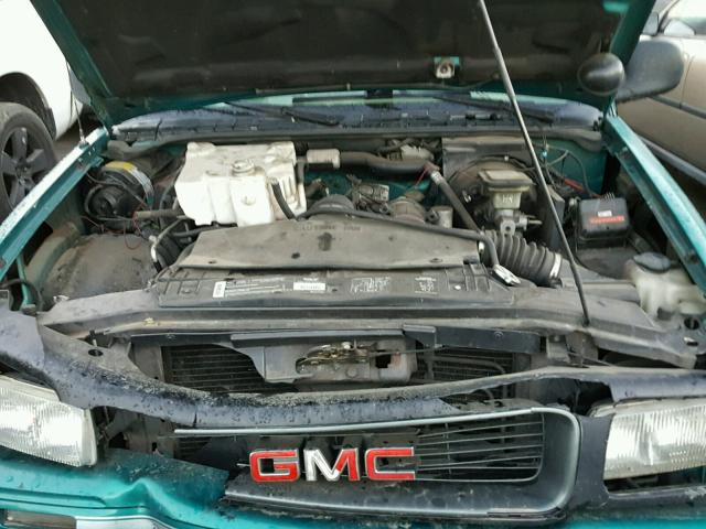 1GTCS1446R8505887 - 1994 GMC SONOMA TEAL photo 7