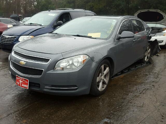 1G1ZJ57B49F153704 - 2009 CHEVROLET MALIBU 2LT GRAY photo 2