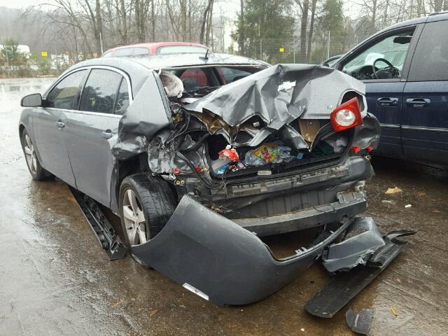 1G1ZJ57B49F153704 - 2009 CHEVROLET MALIBU 2LT GRAY photo 3