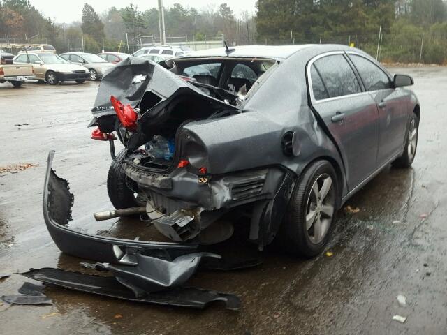 1G1ZJ57B49F153704 - 2009 CHEVROLET MALIBU 2LT GRAY photo 4