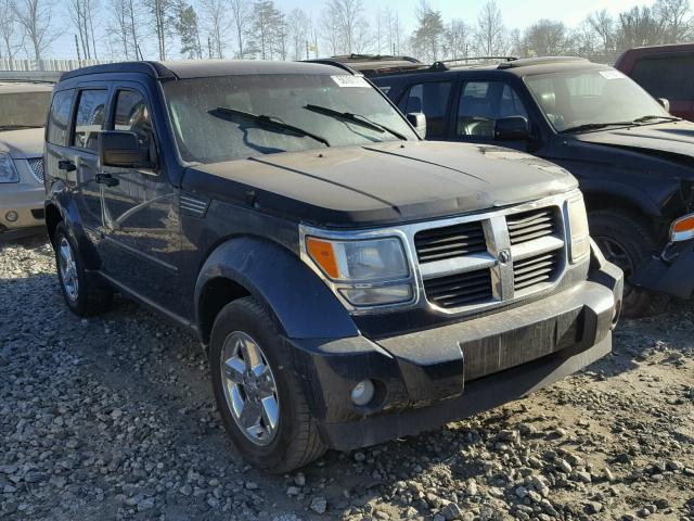 1D8GT28K98W245901 - 2008 DODGE NITRO SXT BLUE photo 1