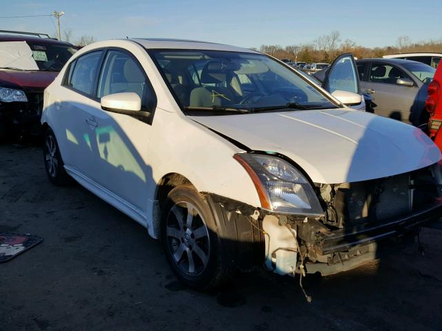 3N1AB6AP9CL630722 - 2012 NISSAN SENTRA 2.0 WHITE photo 1