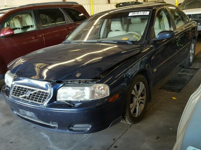 YV1TS92D141357399 - 2004 VOLVO S80 BLUE photo 2