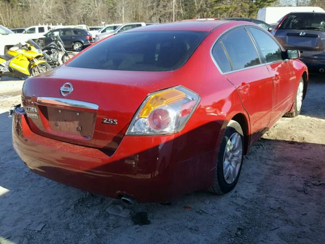 1N4AL21E29N405607 - 2009 NISSAN ALTIMA 2.5 RED photo 4