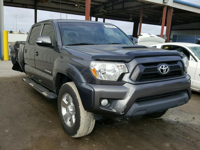 5TFJU4GN3DX048445 - 2013 TOYOTA TACOMA DOU CHARCOAL photo 1