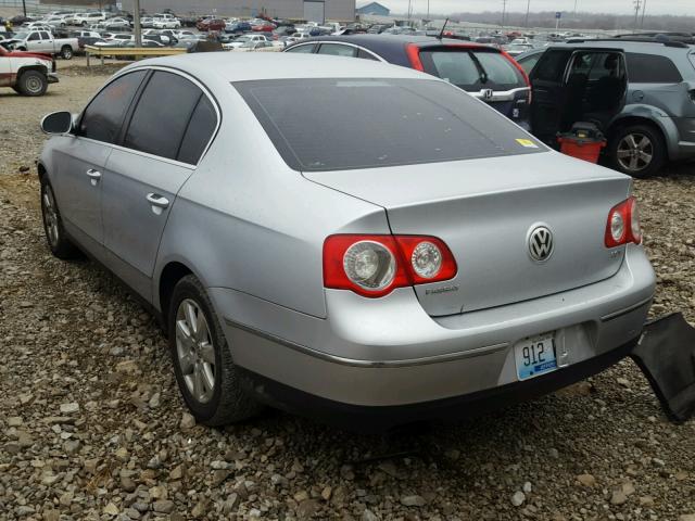 WVWAK73C16E071636 - 2006 VOLKSWAGEN PASSAT 2.0 SILVER photo 3