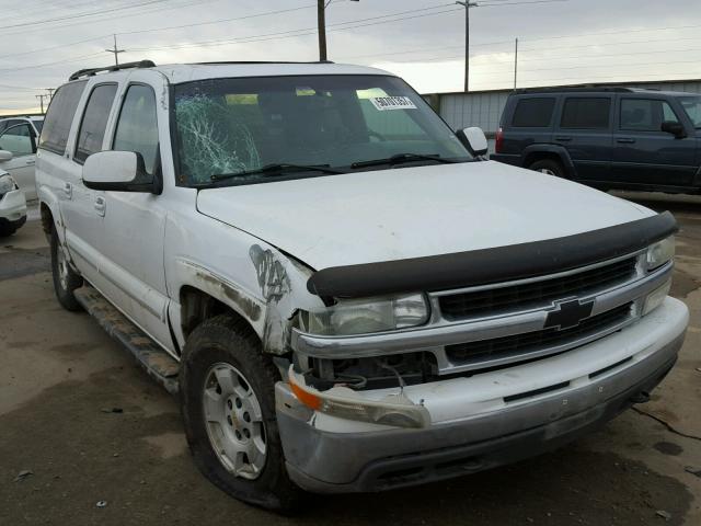 3GNFK16Z63G125222 - 2003 CHEVROLET SUBURBAN K WHITE photo 1