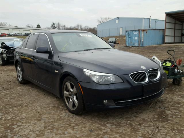 WBANV93578CZ70065 - 2008 BMW 535 XI BLUE photo 1