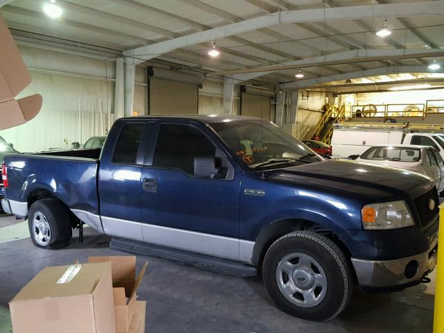 1FTPX14546FA24006 - 2006 FORD F150 BLUE photo 1