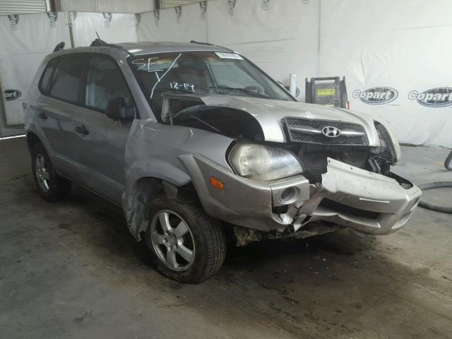 KM8JM12B35U105818 - 2005 HYUNDAI TUCSON GL SILVER photo 1