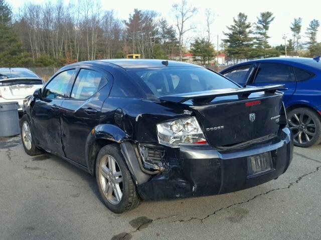 1B3CC5FB1AN184199 - 2010 DODGE AVENGER R/ BLACK photo 3