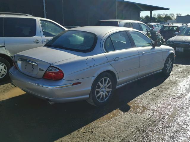 SAJDA01C6YFL60133 - 2000 JAGUAR S-TYPE SILVER photo 4