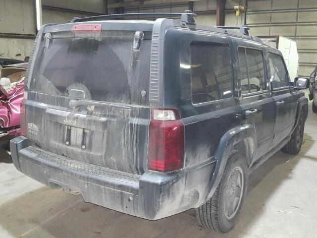 1J8HG48K46C134344 - 2006 JEEP COMMANDER BLUE photo 4