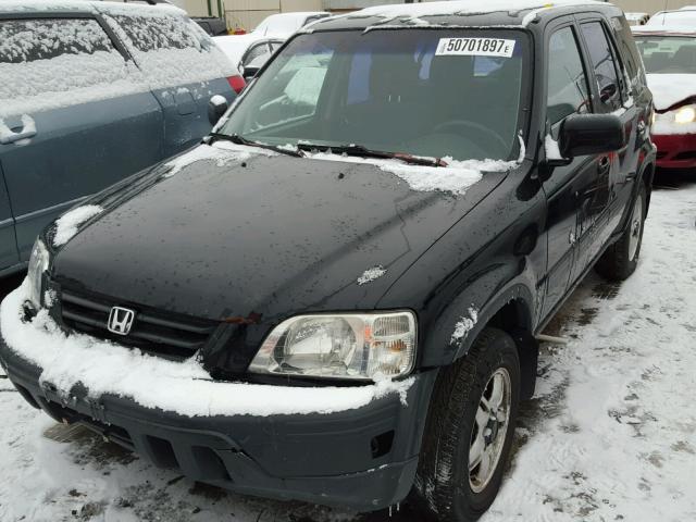 JHLRD18661C038684 - 2001 HONDA CR-V EX BLACK photo 2