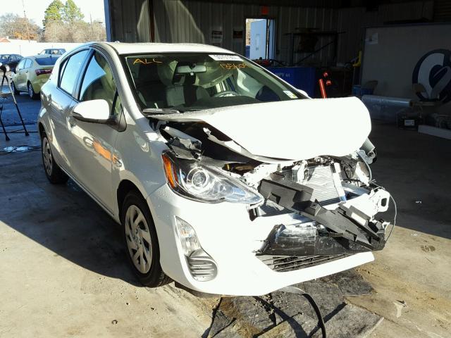 JTDKDTB3XG1135609 - 2016 TOYOTA PRIUS C WHITE photo 1