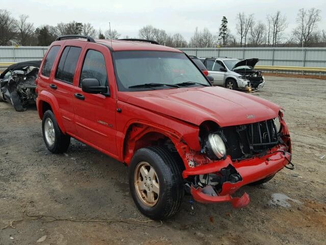 1J4GL58K32W109474 - 2002 JEEP LIBERTY LI RED photo 1