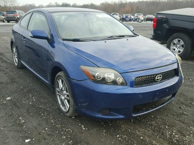 JTKDE167780262552 - 2008 TOYOTA SCION TC BLUE photo 1