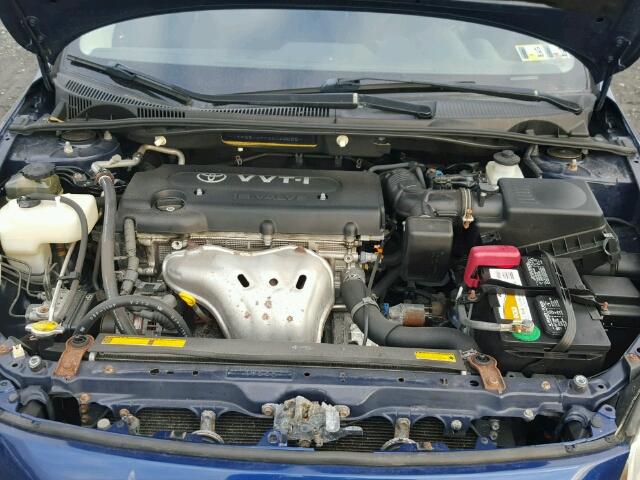 JTKDE167780262552 - 2008 TOYOTA SCION TC ლურჯი ფოტო 7