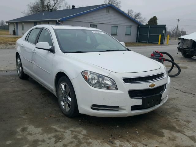 1G1ZC5EB8AF160379 - 2010 CHEVROLET MALIBU 1LT WHITE photo 1