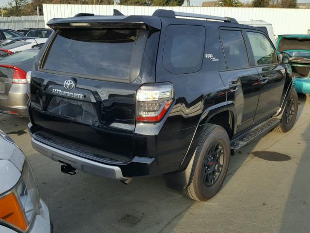 JTEBU5JRXH5442012 - 2017 TOYOTA 4RUNNER SR BLACK photo 4