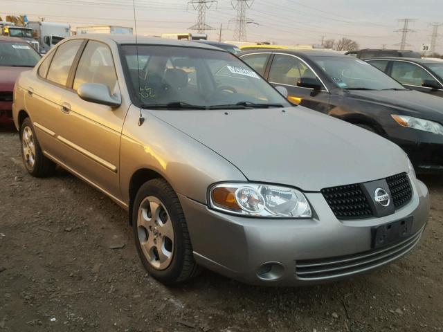 3N1CB51D64L466534 - 2004 NISSAN SENTRA 1.8 TAN photo 1