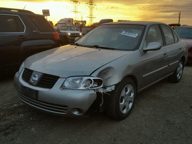 3N1CB51D64L466534 - 2004 NISSAN SENTRA 1.8 TAN photo 2