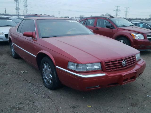 1G6ET129XVU603829 - 1997 CADILLAC ELDORADO T MAROON photo 1