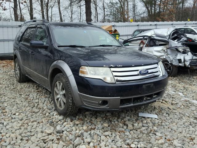 1FMDK05W78GA35593 - 2008 FORD TAURUS X S BLUE photo 9