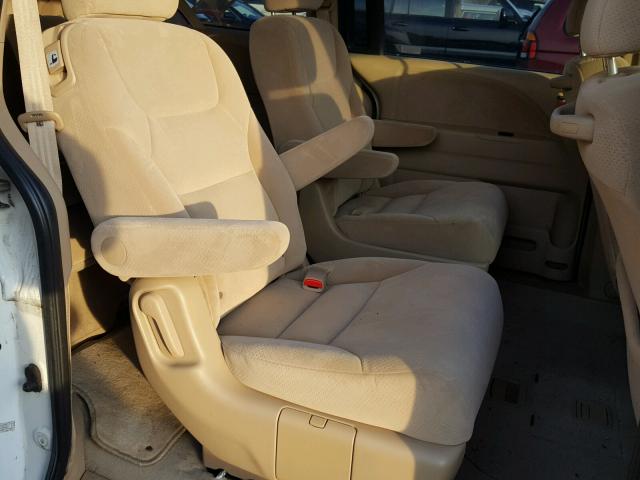 5FNRL38257B088481 - 2007 HONDA ODYSSEY LX WHITE photo 6