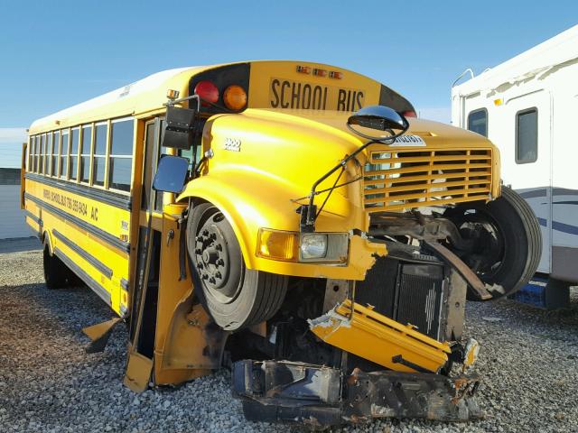 1HVBBAAN1VH517166 - 1997 INTERNATIONAL 3000 3800 YELLOW photo 1