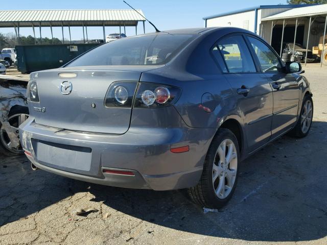 JM1BK32F081153764 - 2008 MAZDA 3 I BLUE photo 4