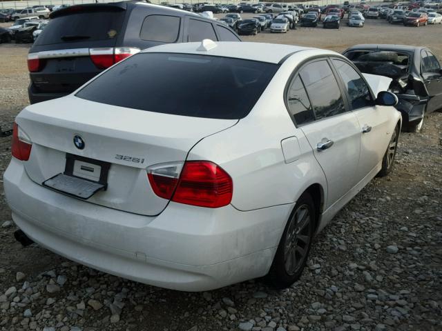 WBAVA33507PV63818 - 2007 BMW 328 I WHITE photo 4