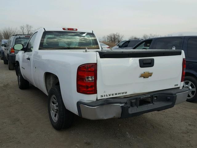 1GCEC14X48Z234997 - 2008 CHEVROLET SILVERADO WHITE photo 3