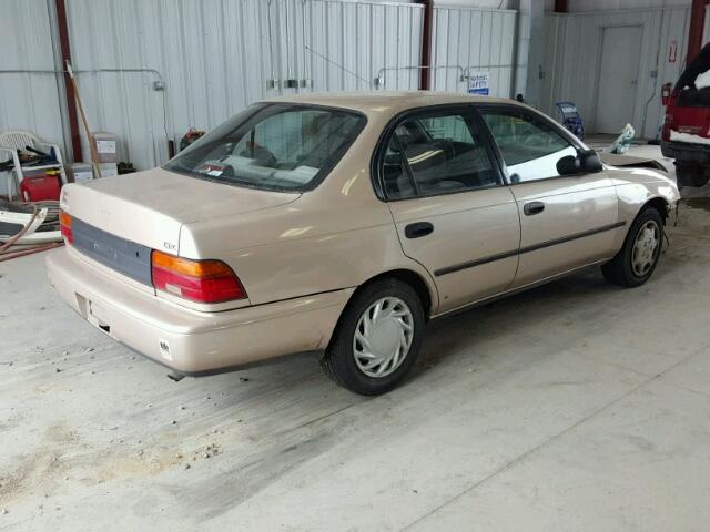 1NXAE09B3SZ328451 - 1995 TOYOTA COROLLA LE GOLD photo 4