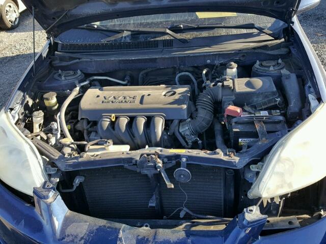 2T1KR32E86C581268 - 2006 TOYOTA COROLLA MA BLUE photo 7