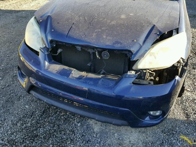 2T1KR32E86C581268 - 2006 TOYOTA COROLLA MA BLUE photo 9