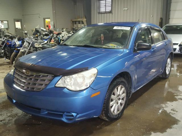 1C3LC46J58N140933 - 2008 CHRYSLER SEBRING LX BLUE photo 2