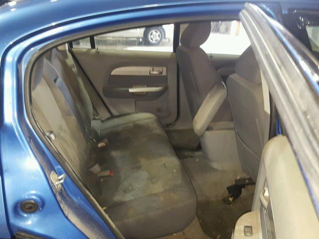 1C3LC46J58N140933 - 2008 CHRYSLER SEBRING LX BLUE photo 6