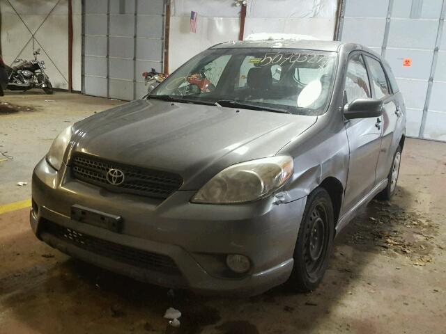 2T1KR30E18C691424 - 2008 TOYOTA COROLLA MA GRAY photo 2