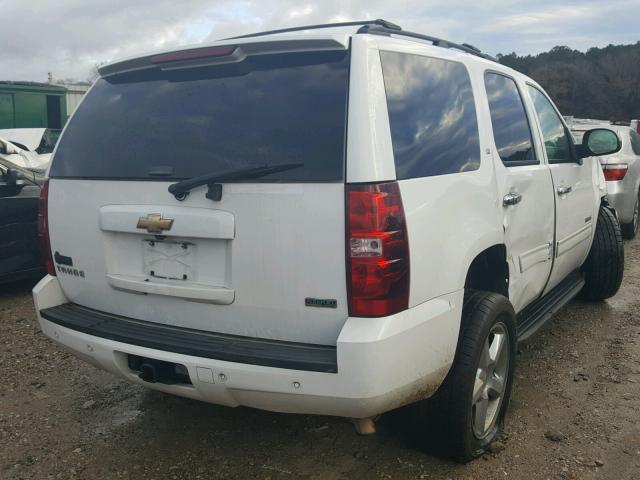 1GNUCBE05AR101875 - 2010 CHEVROLET TAHOE C150 WHITE photo 4