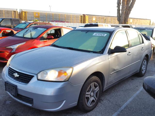 1G1ZS58F77F218508 - 2007 CHEVROLET MALIBU LS ვერცხლისფერი ფოტო 2