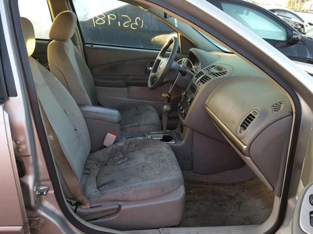 1G1ZS58F77F218508 - 2007 CHEVROLET MALIBU LS ვერცხლისფერი ფოტო 5