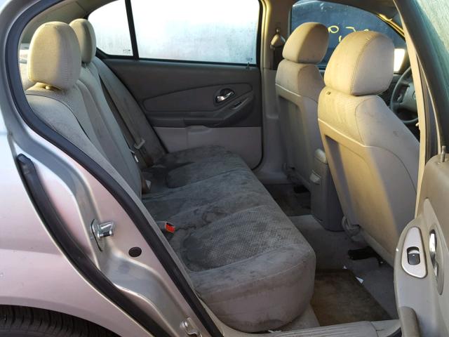 1G1ZS58F77F218508 - 2007 CHEVROLET MALIBU LS ვერცხლისფერი ფოტო 6