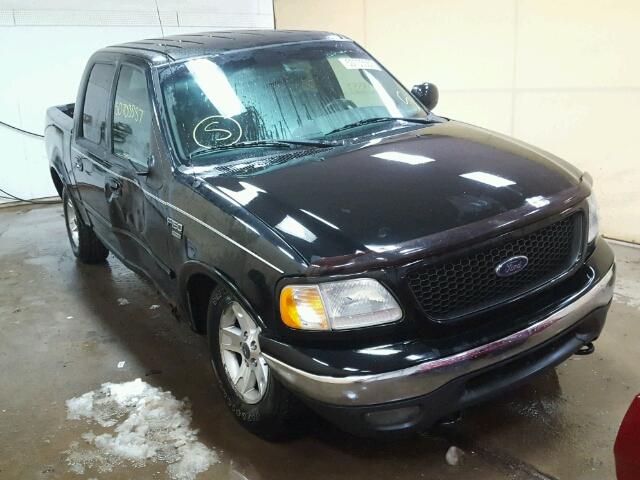 1FTRW08L72KA98259 - 2002 FORD F150 SUPER BLACK photo 1