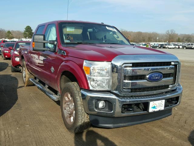 1FT7W2BT0GEB91691 - 2016 FORD F250 SUPER MAROON photo 1