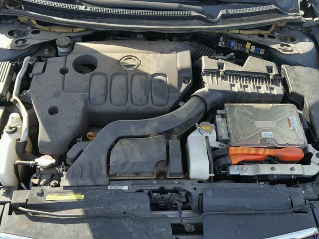 1N4CL21E88C259961 - 2008 NISSAN ALTIMA HYB GRAY photo 7