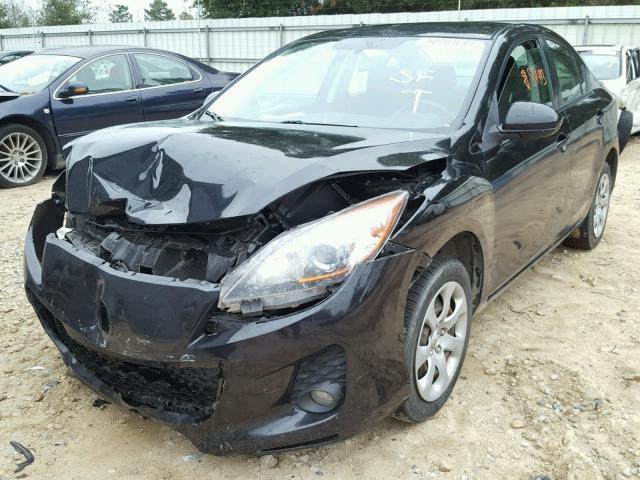 JM1BL1U7XD1787214 - 2013 MAZDA 3 I BLACK photo 2