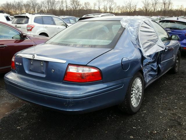 1MEFM50U04A622093 - 2004 MERCURY SABLE GS BLUE photo 4