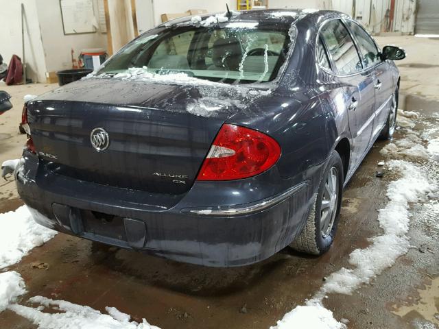 2G4WF582381281699 - 2008 BUICK ALLURE CX BLUE photo 4